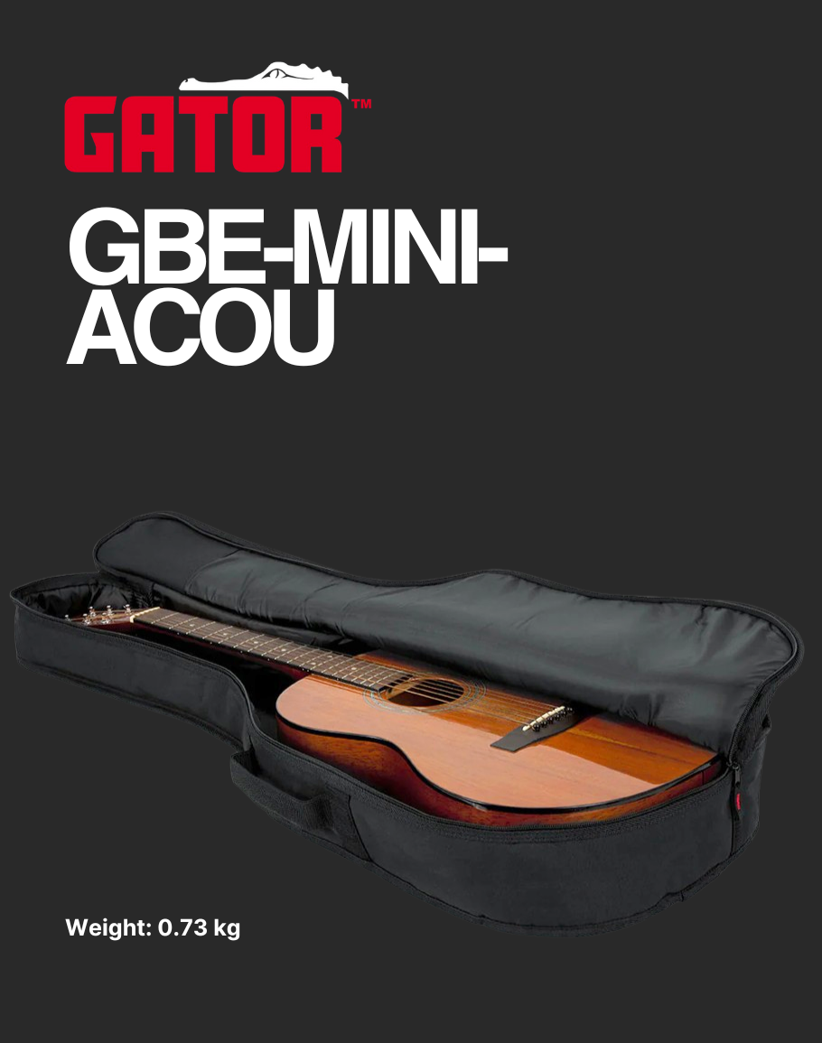 Gator Mini Acoustic Gig Bag - GBE-Mini-Acou