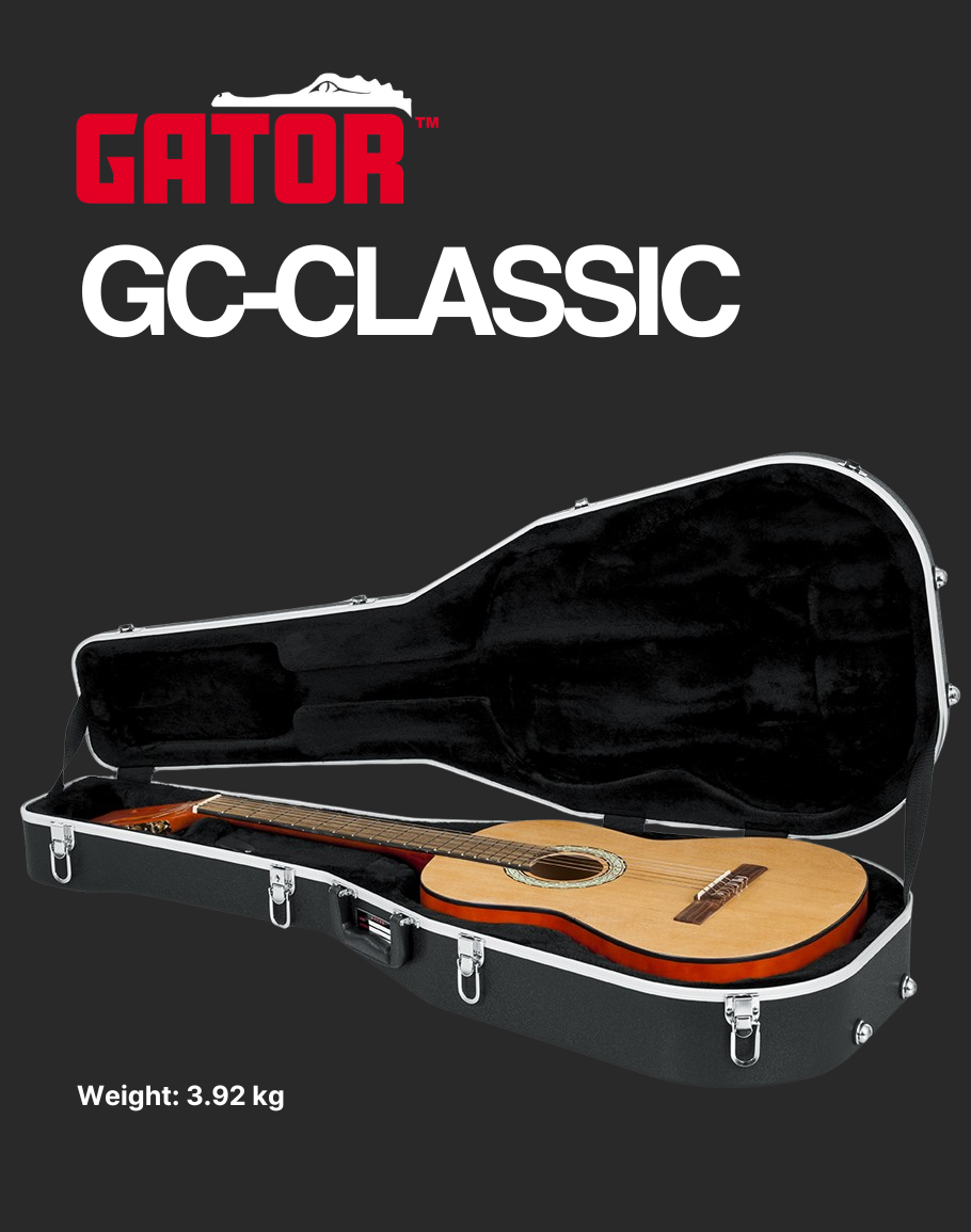 Gator Deluxe Classical Guitar Case - GC-Classic