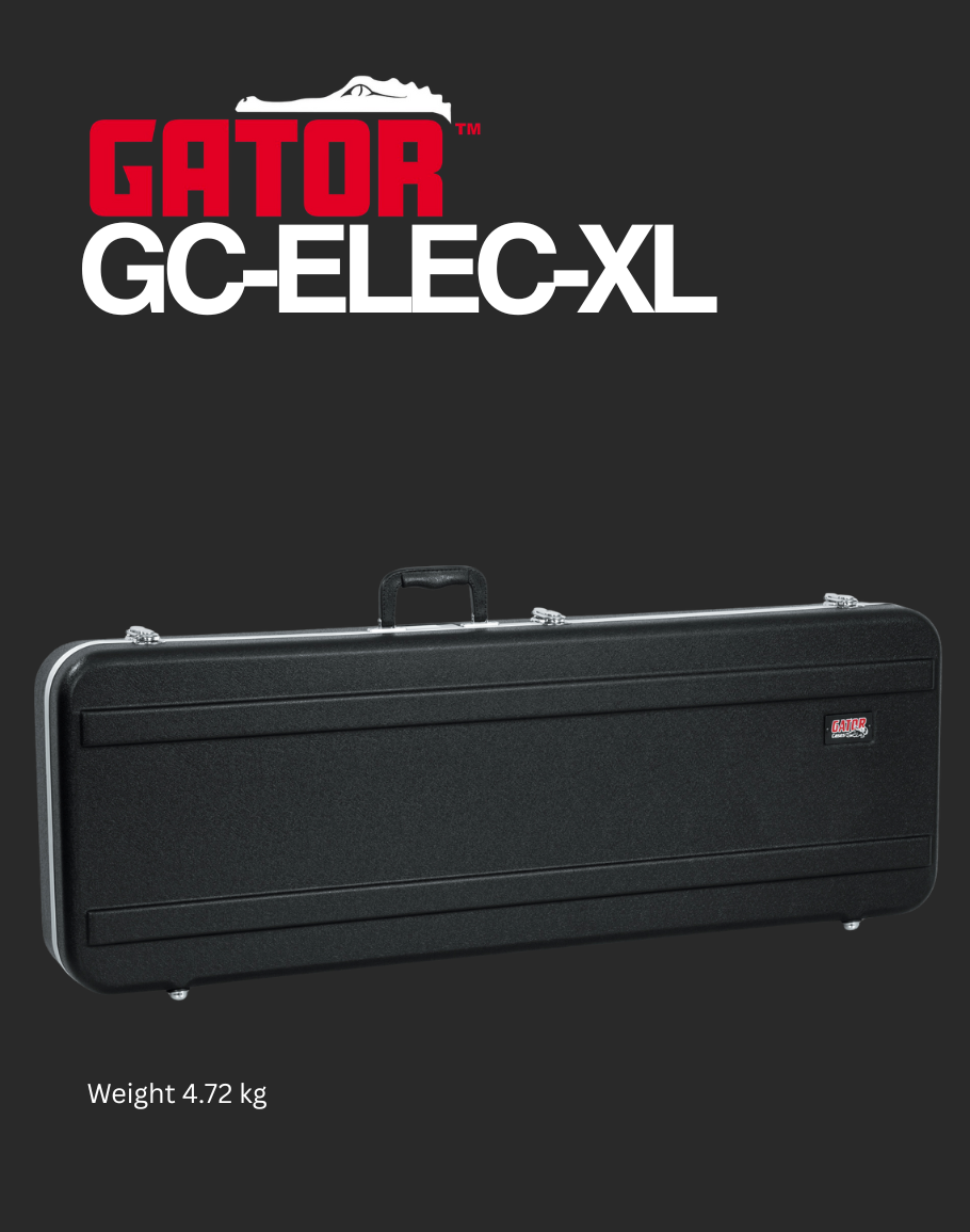 Gator Deluxe Electric ABS Case - GC-ELEC-XL