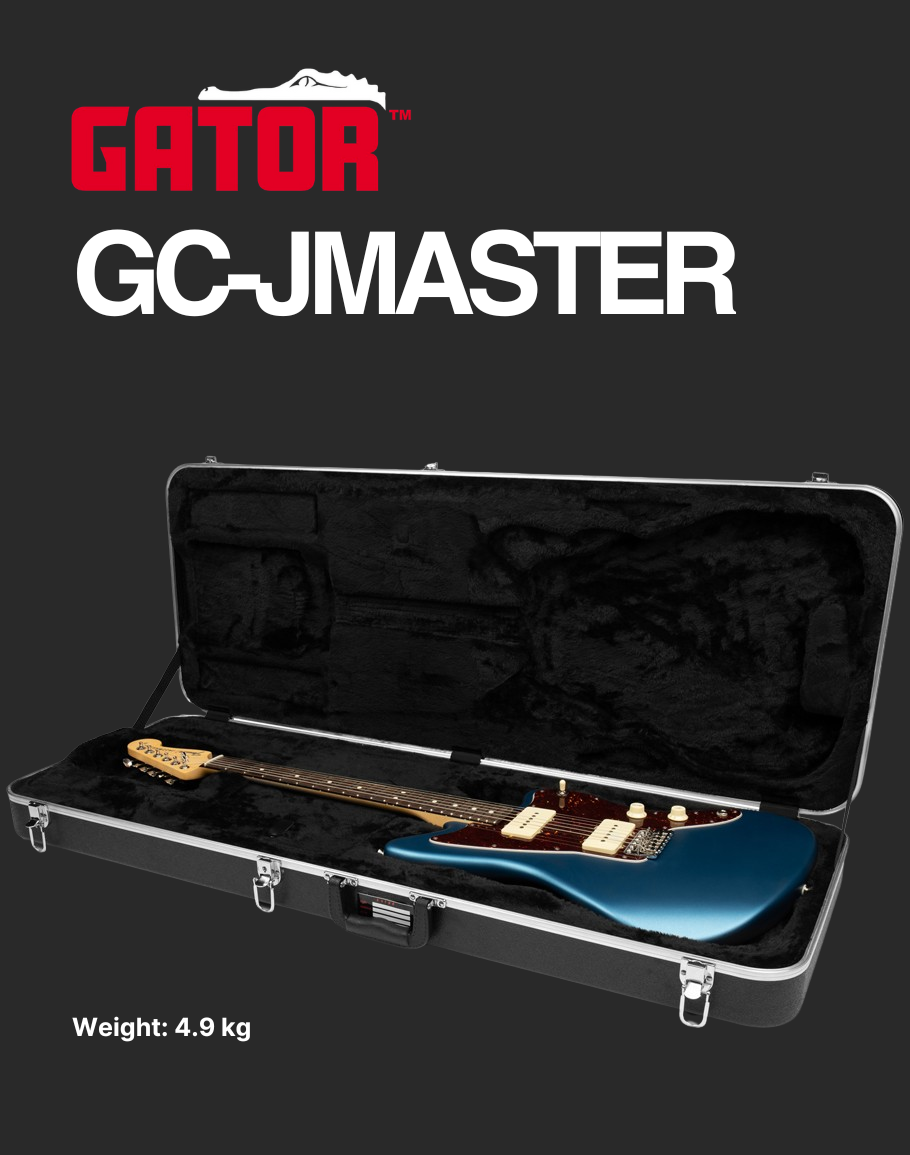 Gator Deluxe Electric Guitar Hard Case For Jazzmaster – GC-JMaster