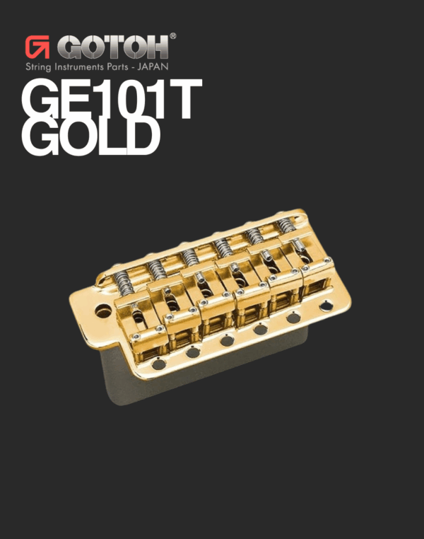 Gotoh GE101T Tremolo Bridge - Gold