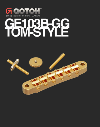 Gotoh GE103B-GG TOM-style Bridge with Standard Posts
