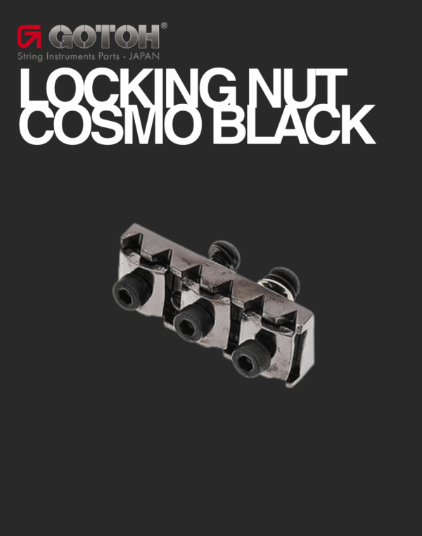 Gotoh Locking Nut - Cosmo Black