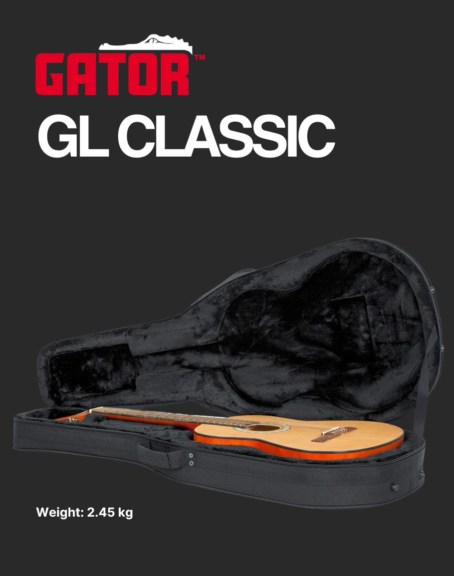 Gator Classical Foam Lightweight Case - GL CLASSIC