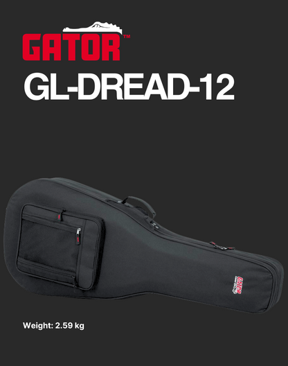 Gator Lightweight Dreadnought Case – GL-Dread-12