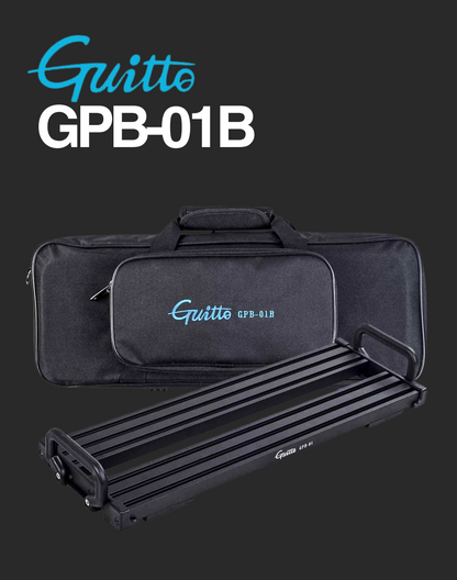 Guitto Pedal Board with Bag - GPB-01B