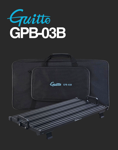 Guitto Pedal Board with Bag - GPB-03B