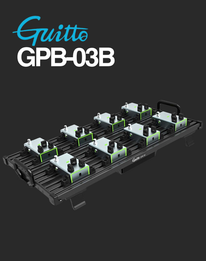 Guitto Pedal Board with Bag - GPB-03B