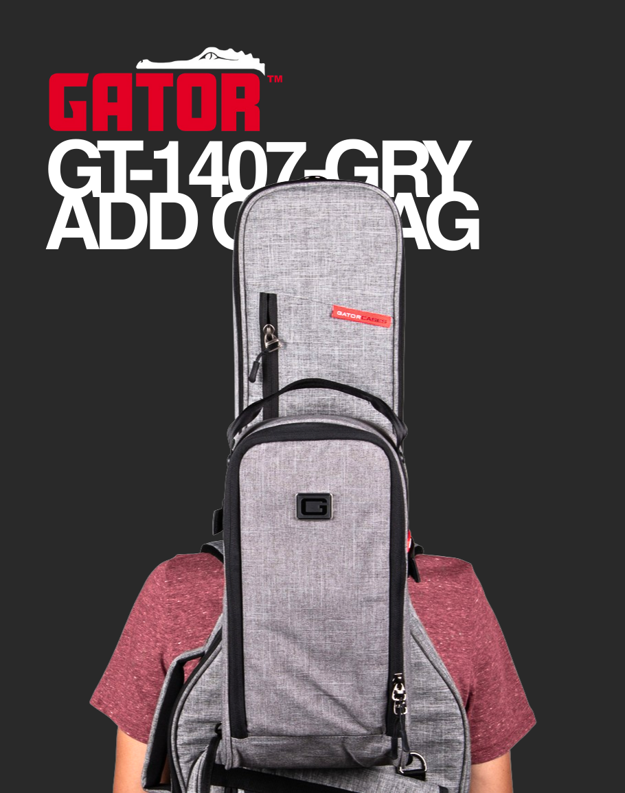 Gator Transit Series Pedal Bag - GT-1407-GRY