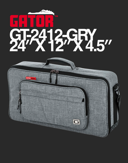 Gator Transit Series Pedal Bag - GT-2412-GRY