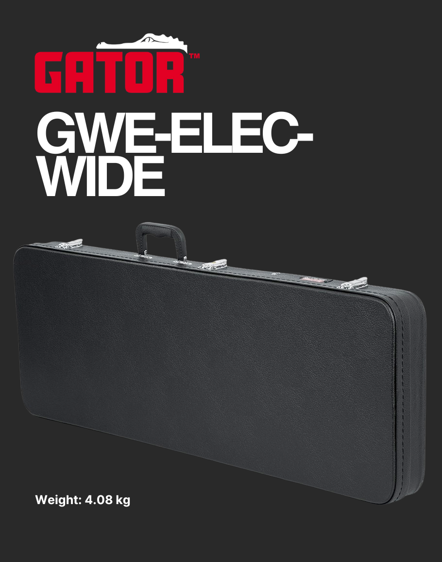 Gator PRS Wood Case - GWE-ELEC-WIDE