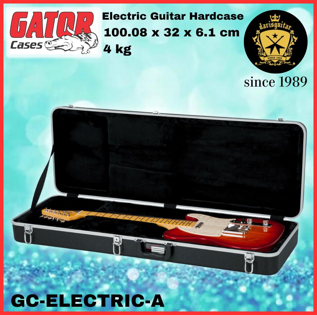 Gator Electric Guitar Hard case GC-ELECTRIC-A Impact-Resistant ABS Plastic for an Ultra-Durable Exterior