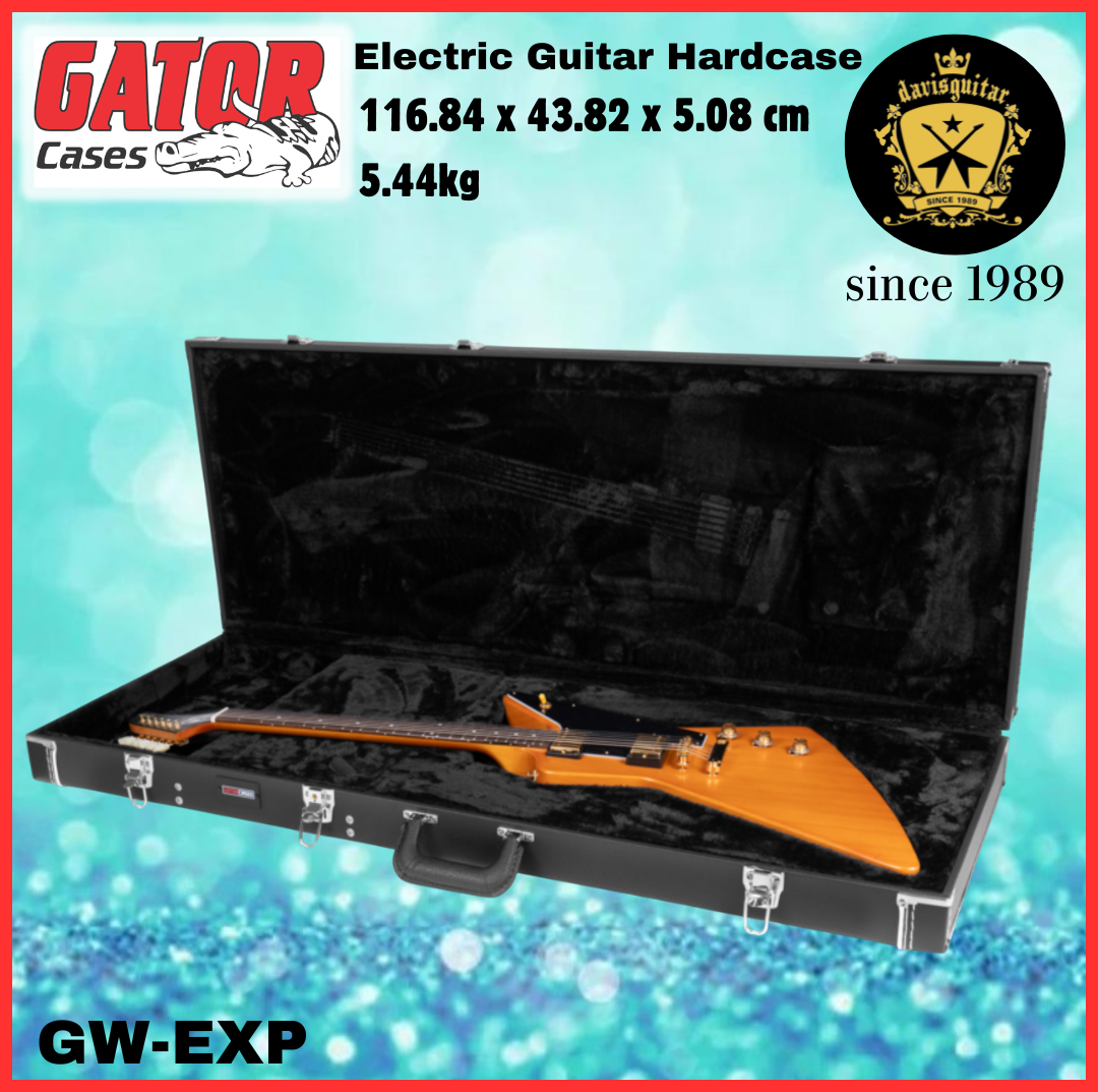 Gator GW-EXP Explorer Electric Guitar Wood Hard Case
