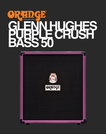 Orange Glenn Hughes Purple Crush Bass 50 Amp