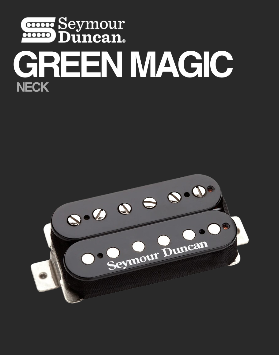 Green Magic Neck - Black