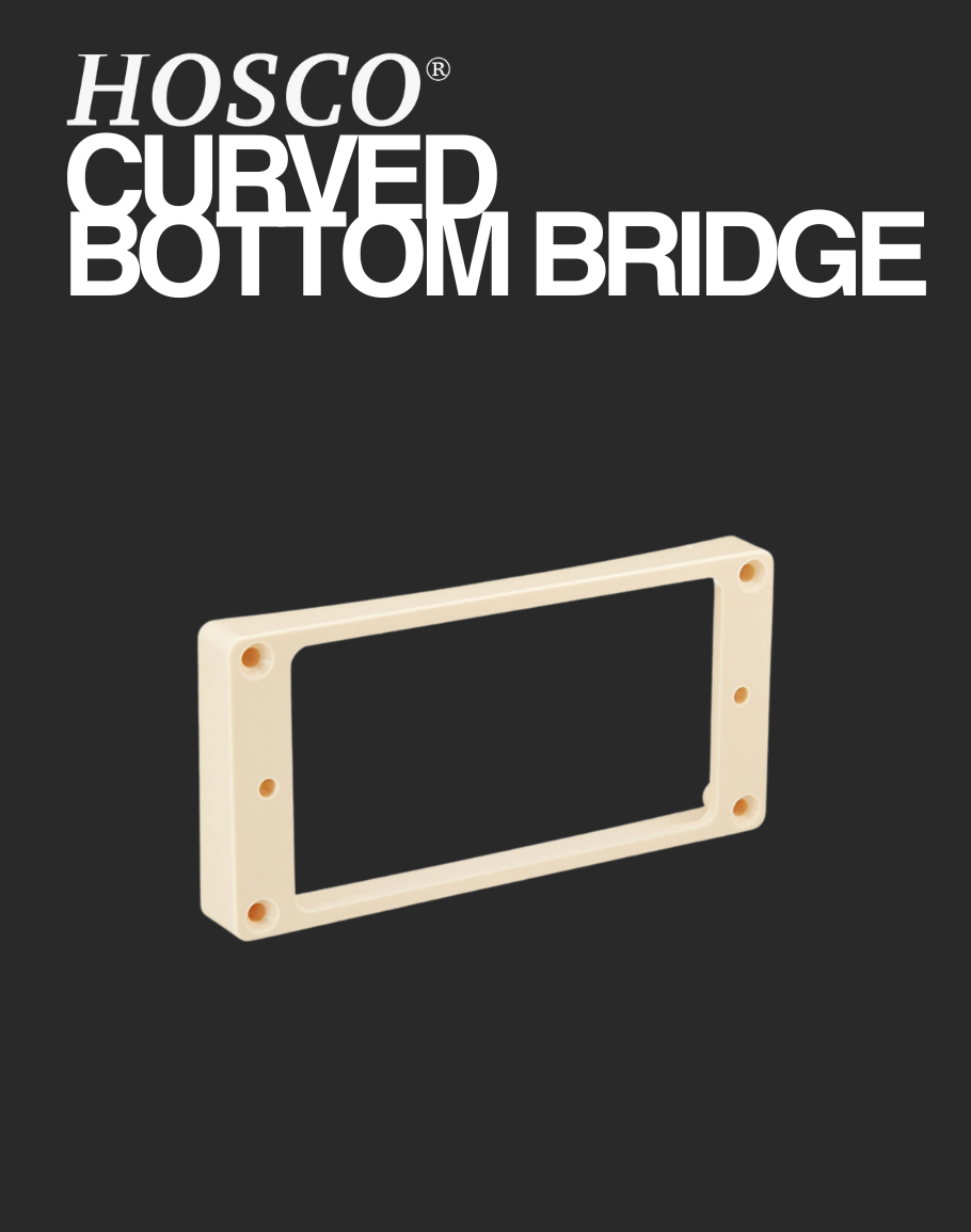 Hosco Mounting Ring Curved Bottom Bridge - Ivory
