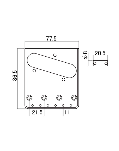 Hosco Tele Bridge - HK-22CS