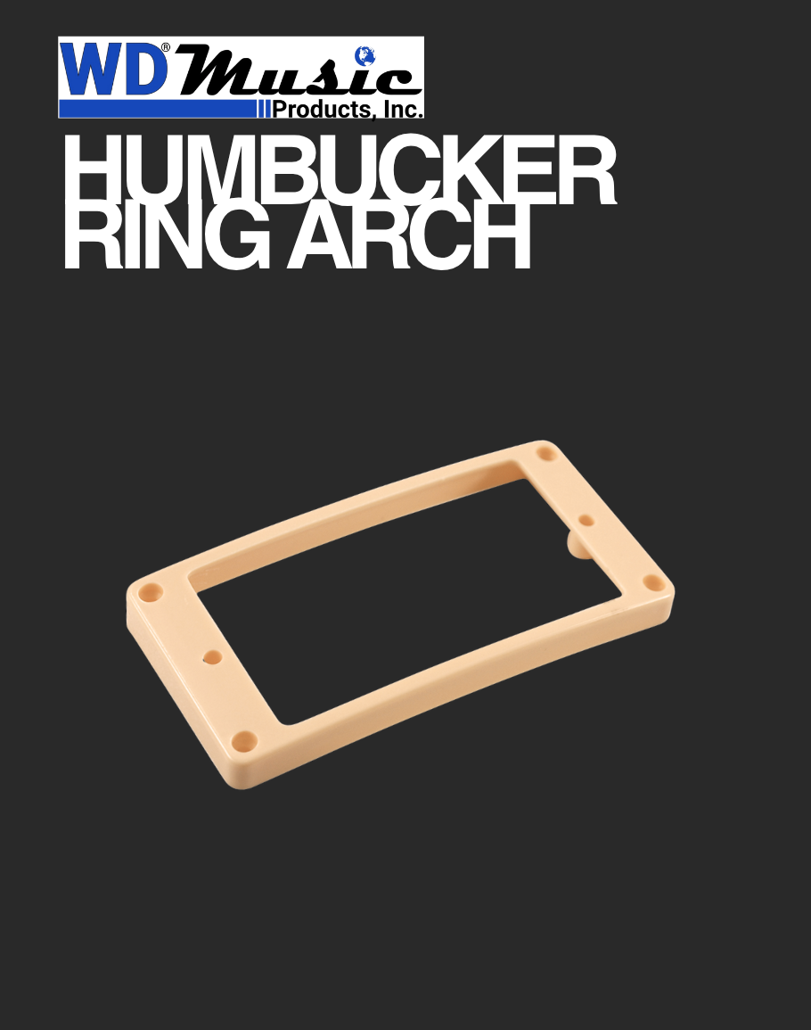 WD Mounting Ring Arched - Cream