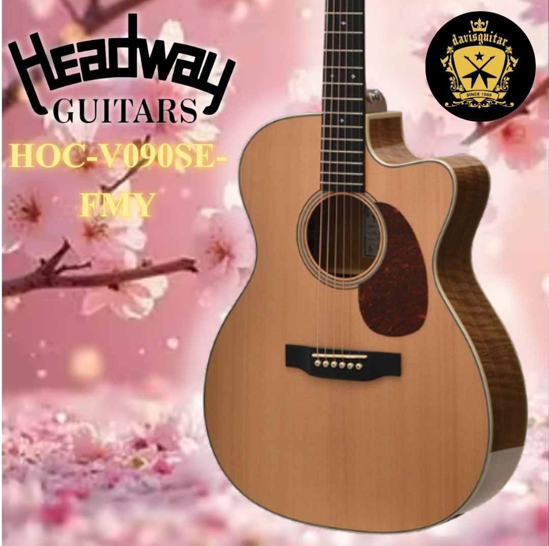 Headway Electric Acoustic Guitar HOC-V090SE-FMY
