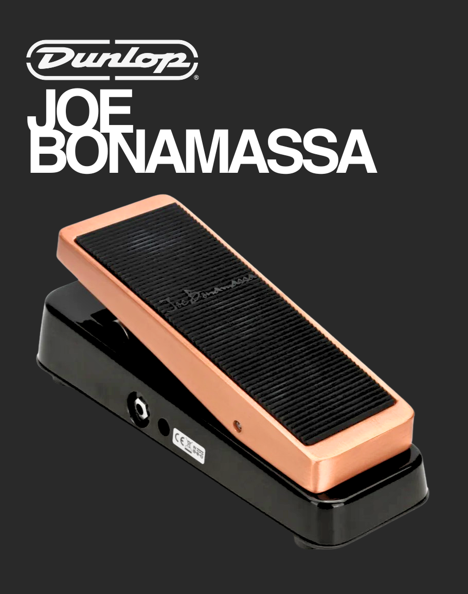 Dunlop Joe Bonamassa Wah – Davis Guitar