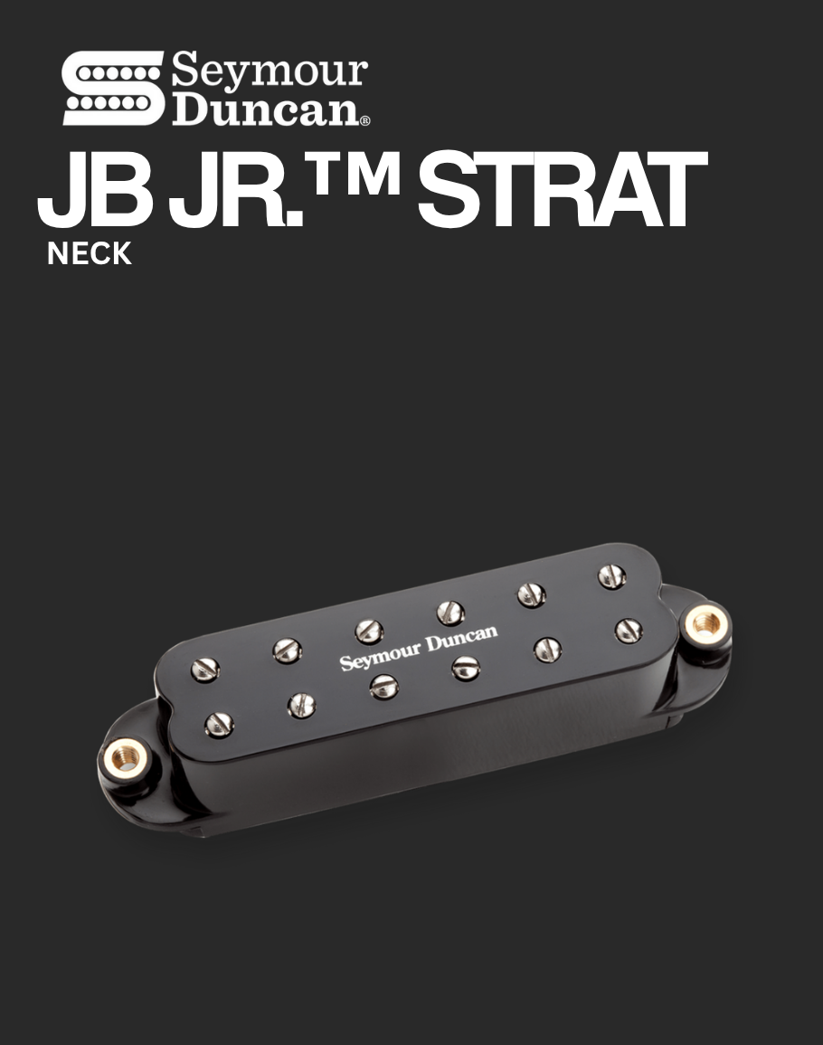 JB Jr. Strat Neck - Black