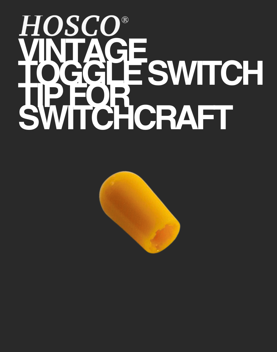 Kluson Vintage Toggle Switch Knob - Amber