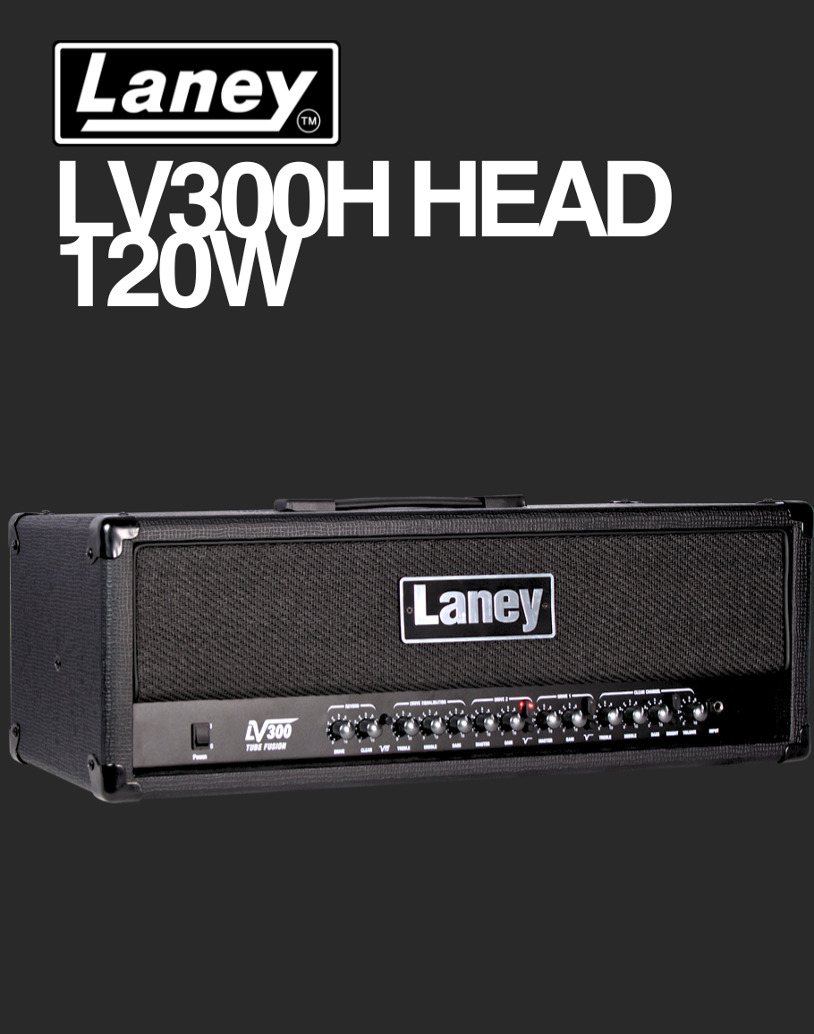 Laney Tube Hybrid Amp Head 120 watts - LV300H