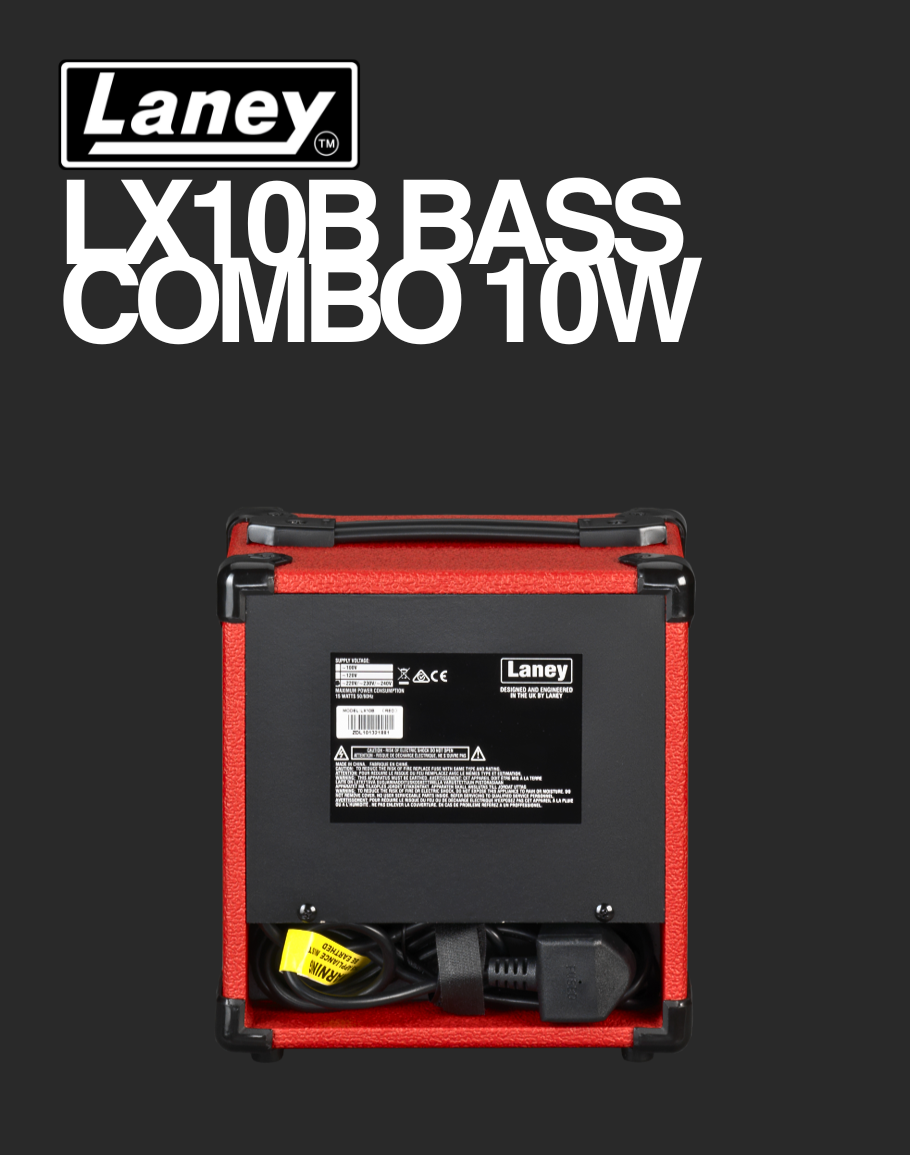 Laney Bass Combo - LX10B Red