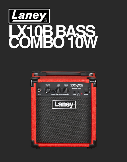 Laney Bass Combo - LX10B Red