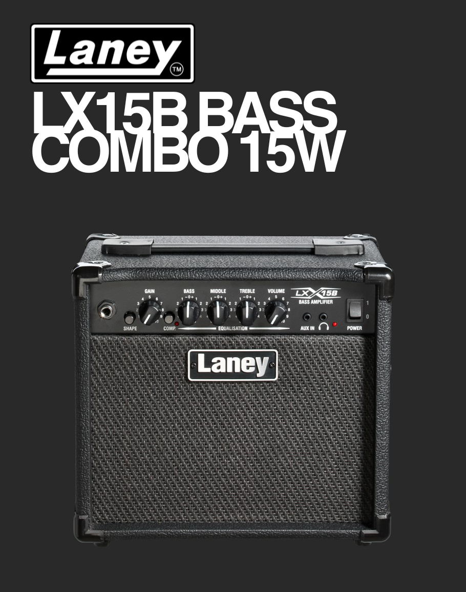 Laney Bass Combo - LX15B Black