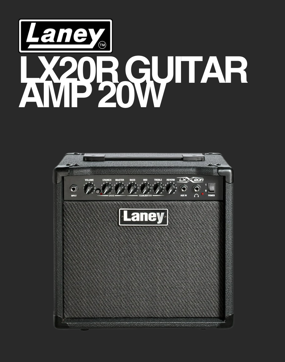Laney Guitar Combo 20 Watts - LX20R-Black