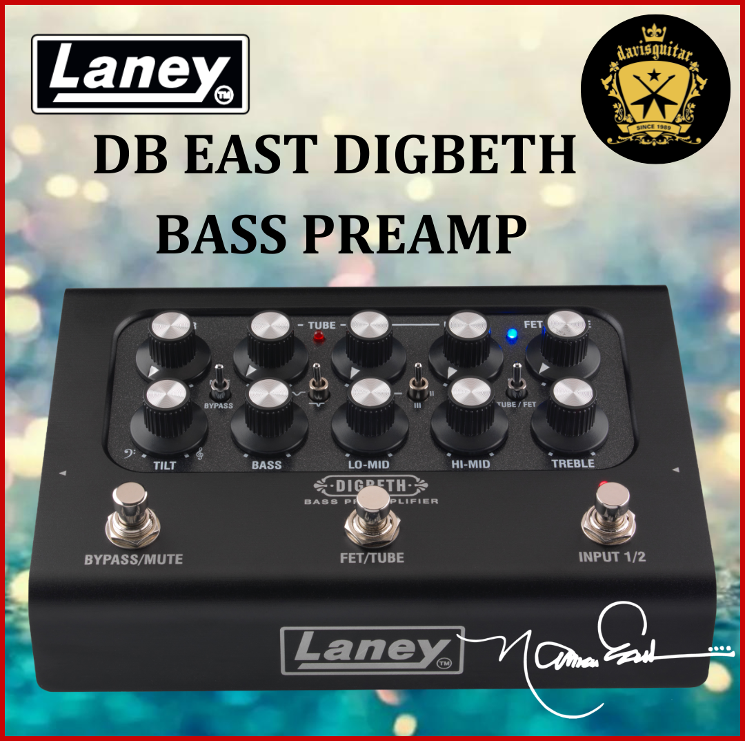 Laney Nathan East DB-EAST-PRE Bass Preamp Made In UK