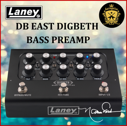 Laney Nathan East DB-EAST-PRE Bass Preamp Made In UK