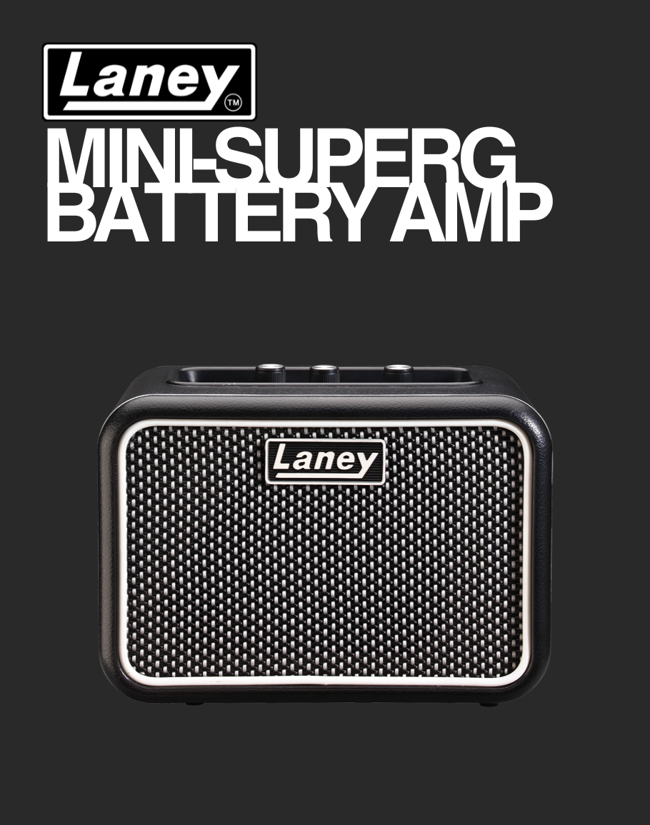 Laney Battery Powered Amp – Mini SuperG