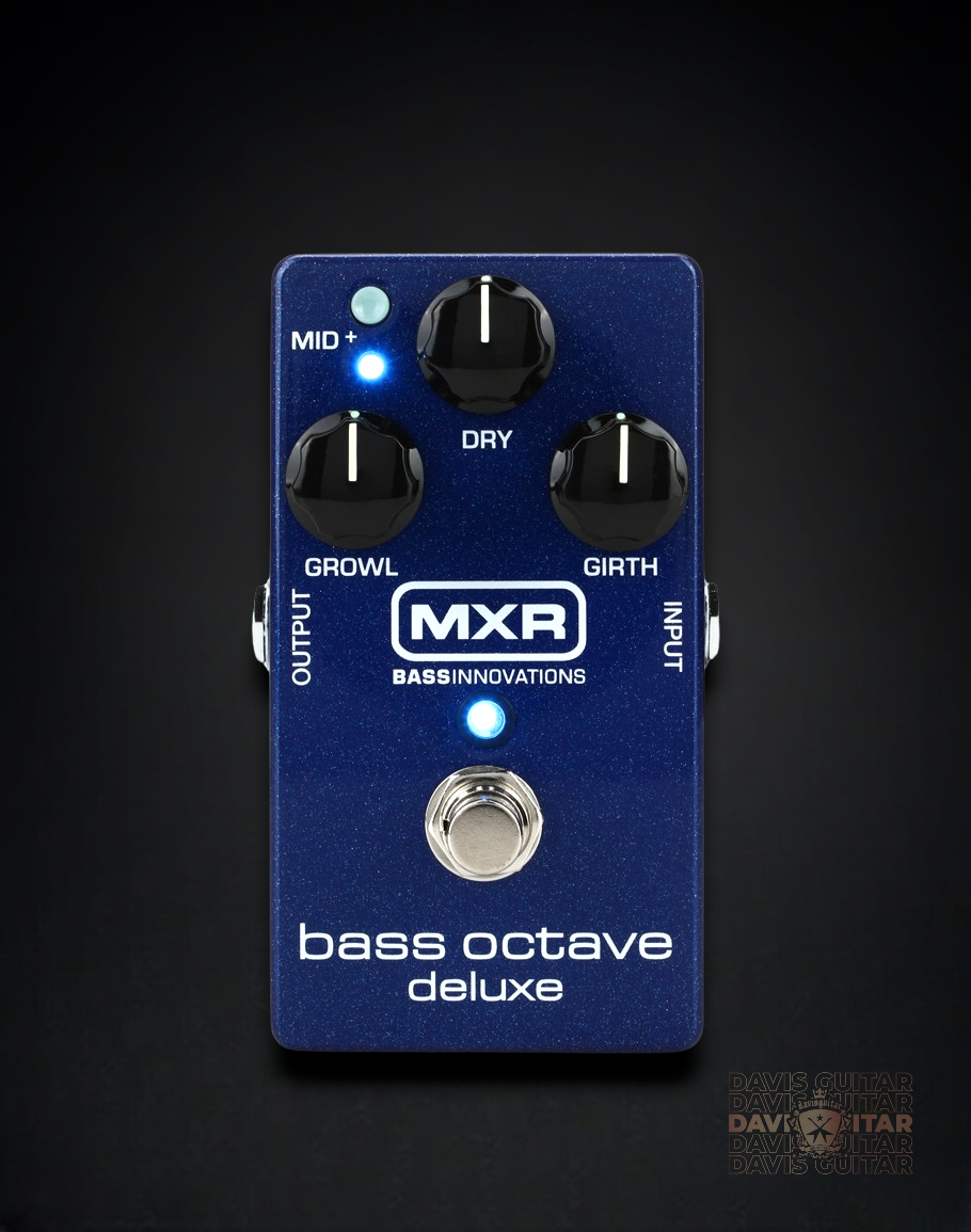 MXR M288 Bass Octave Deluxe Guitar Effect Pedal