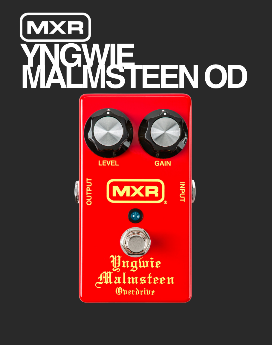 MXR Yngwie Malmsteen Overdrive Guitar Effect Pedal