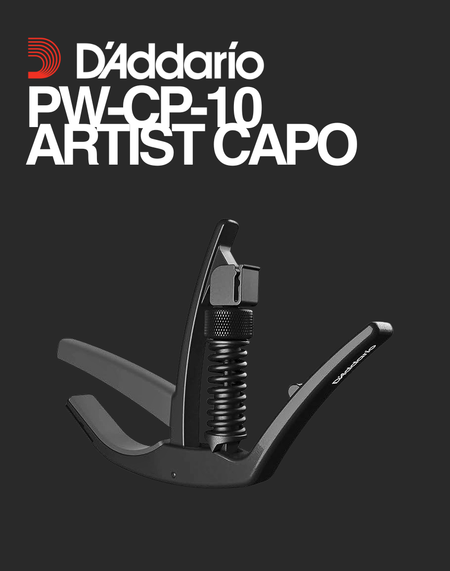 D'Addario Artist Capo - PW-CP-10