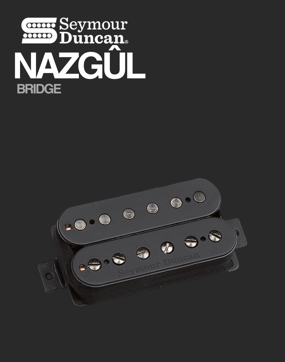 Seymour Duncan Nazgul Bridge Black Electric Guitar Pickup