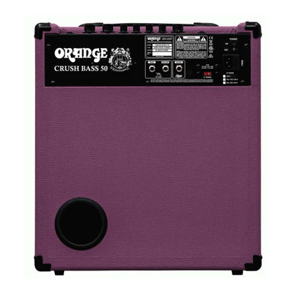 Orange Amp Glenn Hughes Crush bass Combo 50 watts Purple Limited Edition