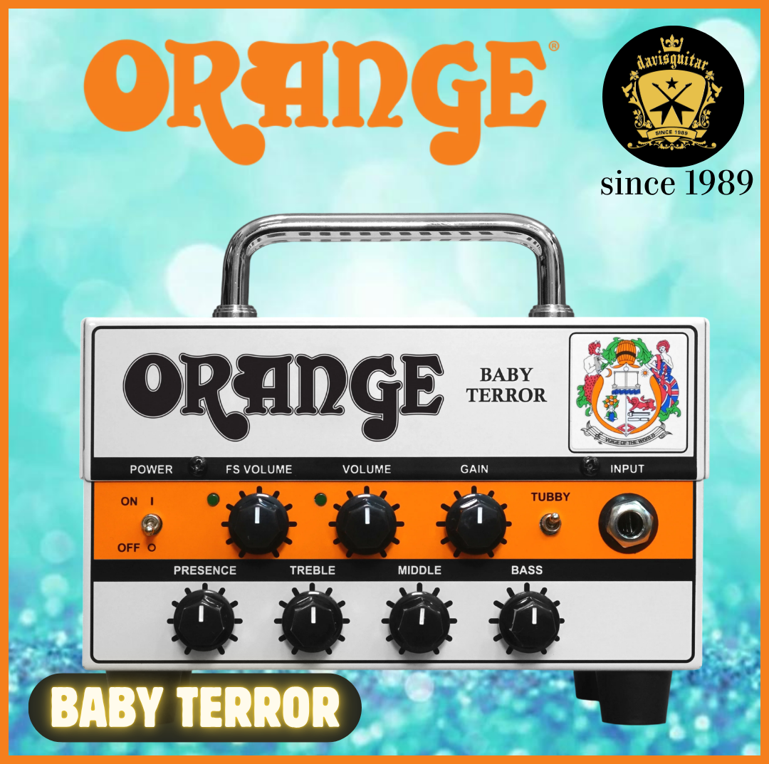 Orange Baby Terror 20-Watt Solid-State Micro Electric Guitar Amp Head