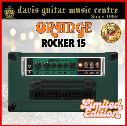 Orange Amplifier Rocker 15 Limited Edition Tube 15 watts
