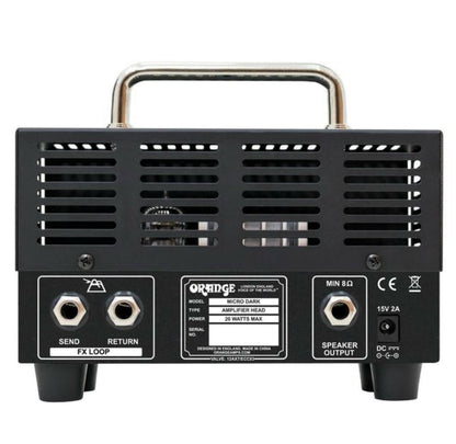 Orange Amp Micro Dark Terror Head for Electric Guitar 20 watts Tube