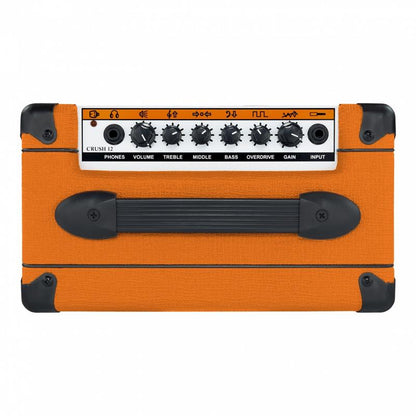 Orange Amp Crush 12 Combo for Electric Guitar 12 watts Headphone Output Aux Input