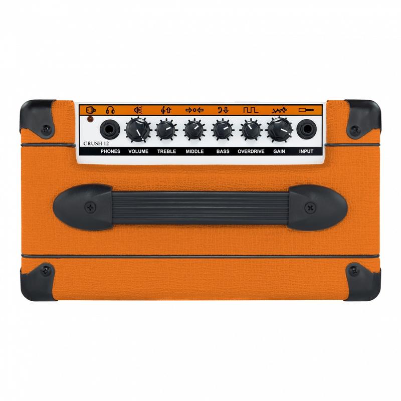 Orange Amp Crush 12 Combo for Electric Guitar 12 watts Headphone Output Aux Input