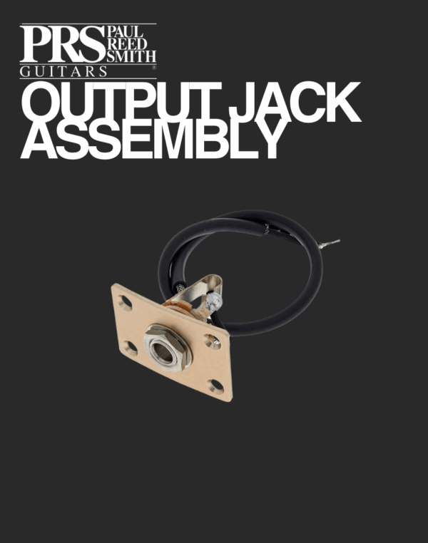 PRS Output Jack Assembly - Gold – Davis Guitar