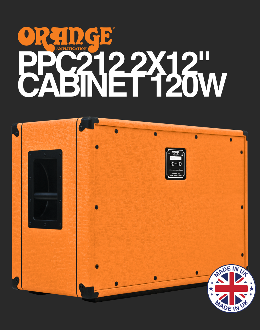 Orange PPC212 2x12" Cabinet Orange (Made in UK)