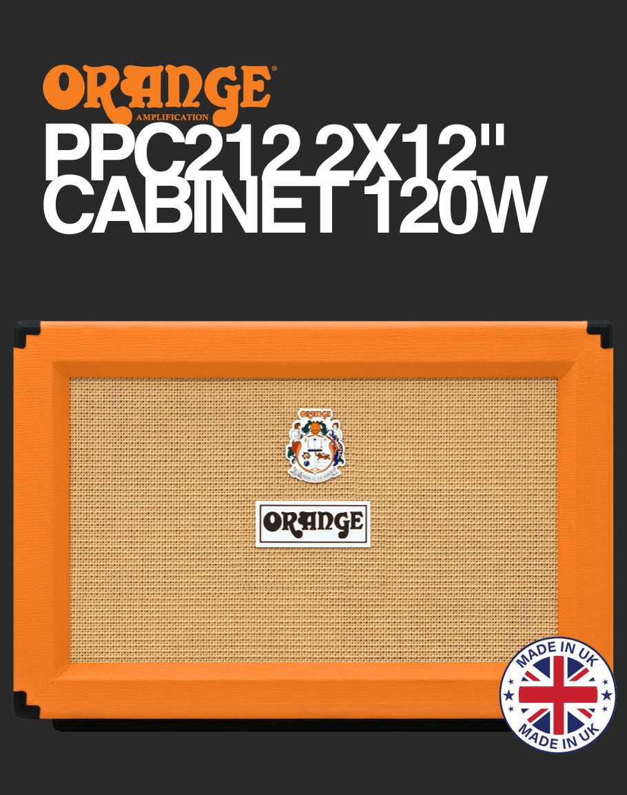 Orange PPC212 2x12" Cabinet Orange (Made in UK)