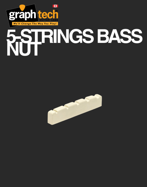 TUSQ 5-Strings Bass Slotted Nut - PQ-1400-00