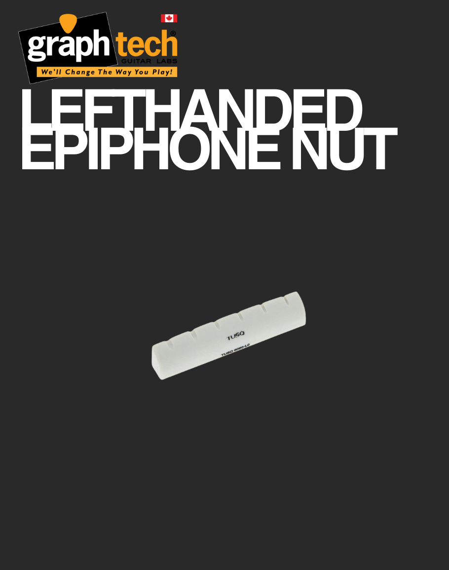 TUSQ Lefthanded Epiphone Nut (PQ-6060-L0)