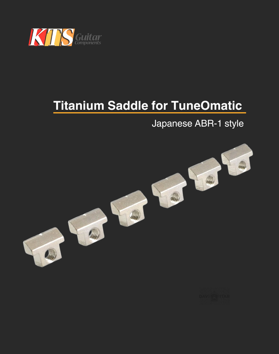 KTS Japanese ABR-1 style Tune-O-Matic Bridge